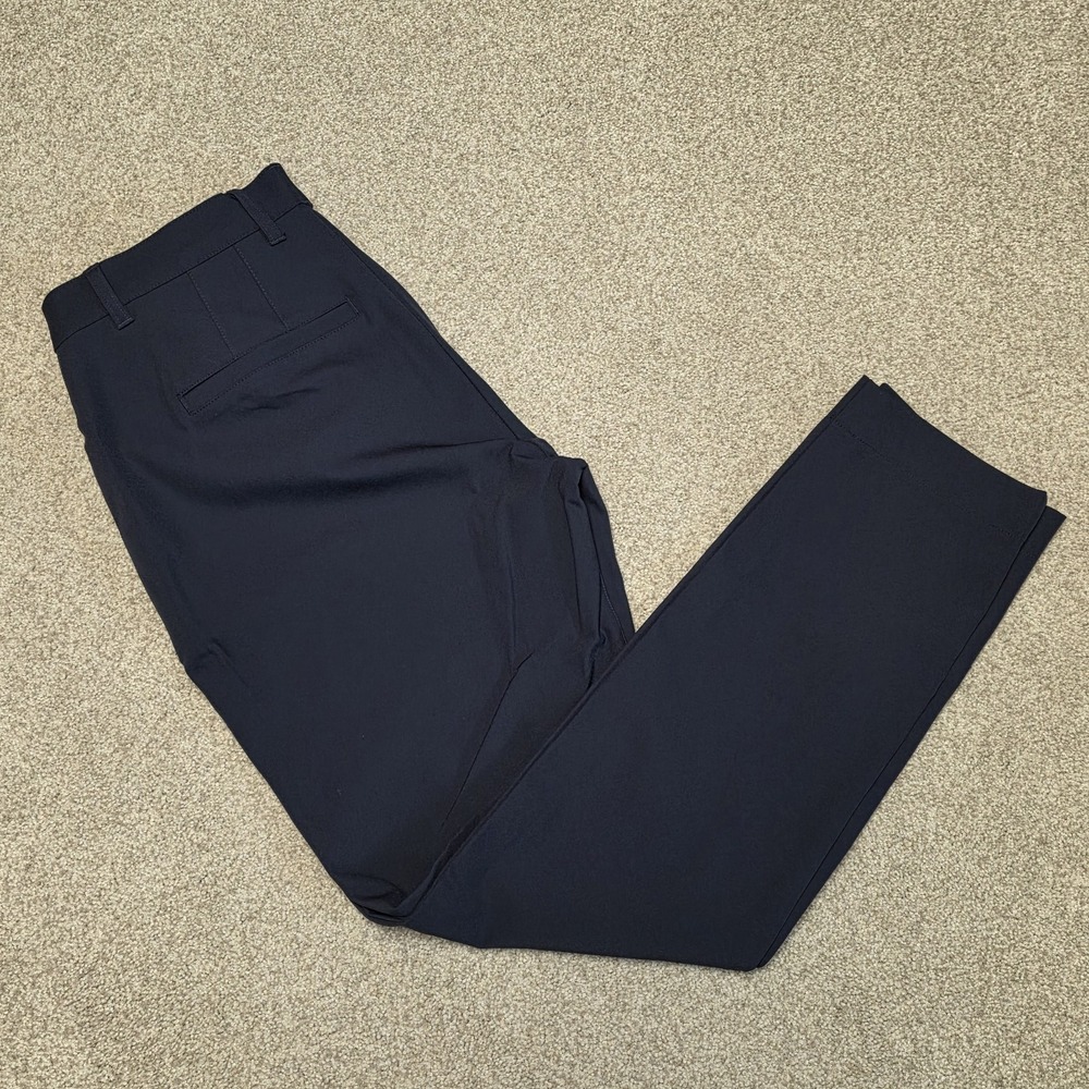 State & Liberty Pants Mens 33 (32x31) Blue Tech Performance Stretch Chino